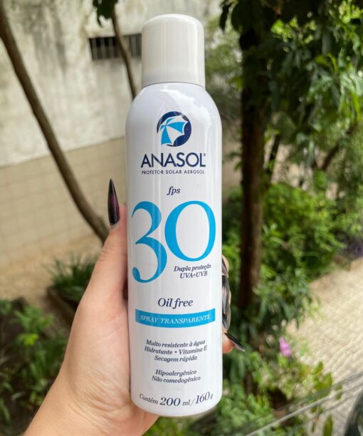 Protetor Solar Spray FPS 30 120g - Anasol