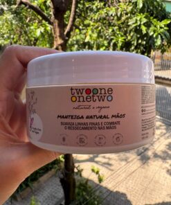 Manteiga Natural Maos Karite e Picao Preto - Twoone Onetwo Natural Vegana