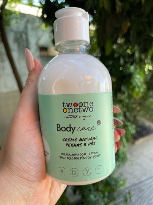 Creme Pernas e Pés Hortelã e Alecrim - Twoone Onetwo Natural Vegana