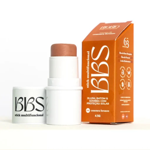 Stick Multifuncional Blush, Batom, Sombra com FPS63- BioBio - Imagem 3