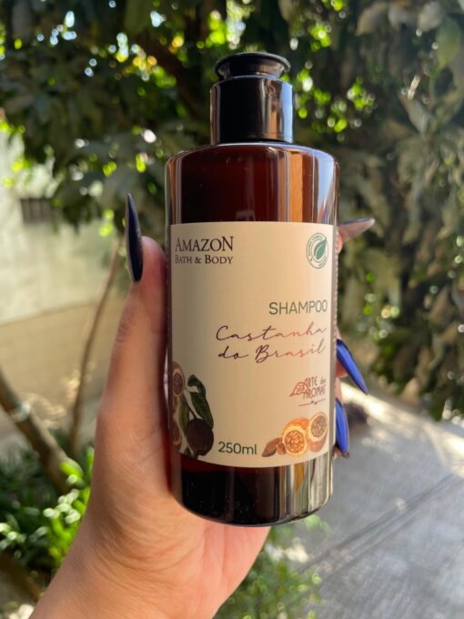 Shampoo Castanha Natural 250ml - Arte dos Aromas