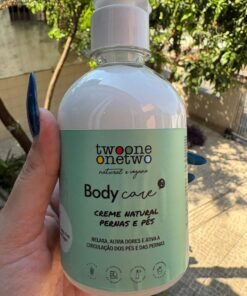 Creme Refrescante Pernas e Pés Hortelã & Alecrim - Twoone Onetwo Natural Vegana