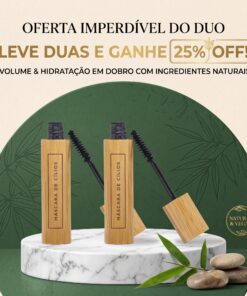 Duo promocional Máscara de Cílios Nutritiva Natural - Biobio