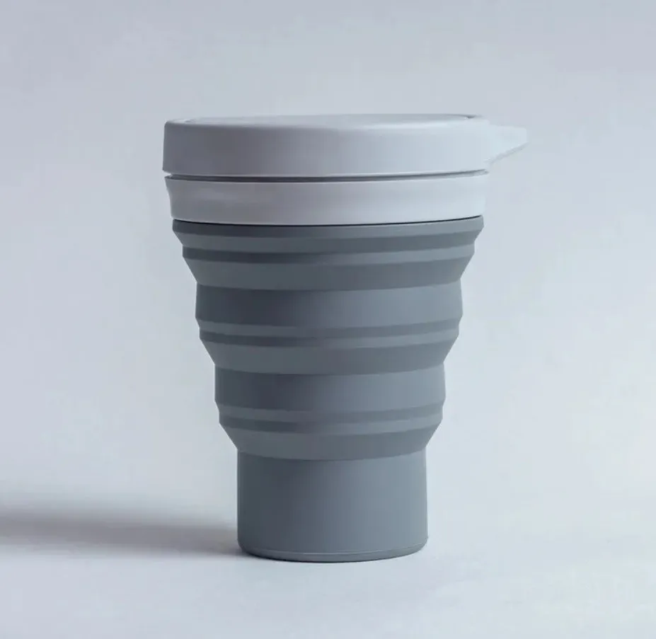 Copo de Silicone Retratil 400ml - Menos 1Lixo - Imagem 4