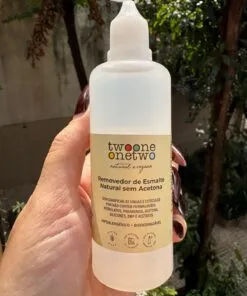 Removedor de Esmalte Sem Acetona 100ml - Twoone Onetwo Natural Vegana