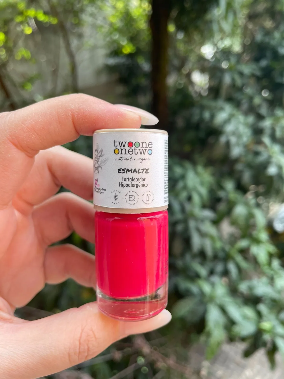 Esmalte Hipoalergênico Fortalecedor 10ml Diva - Twoone Onetwo