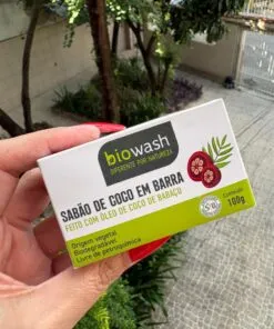 Sabão de Coco em Barra - Biowash