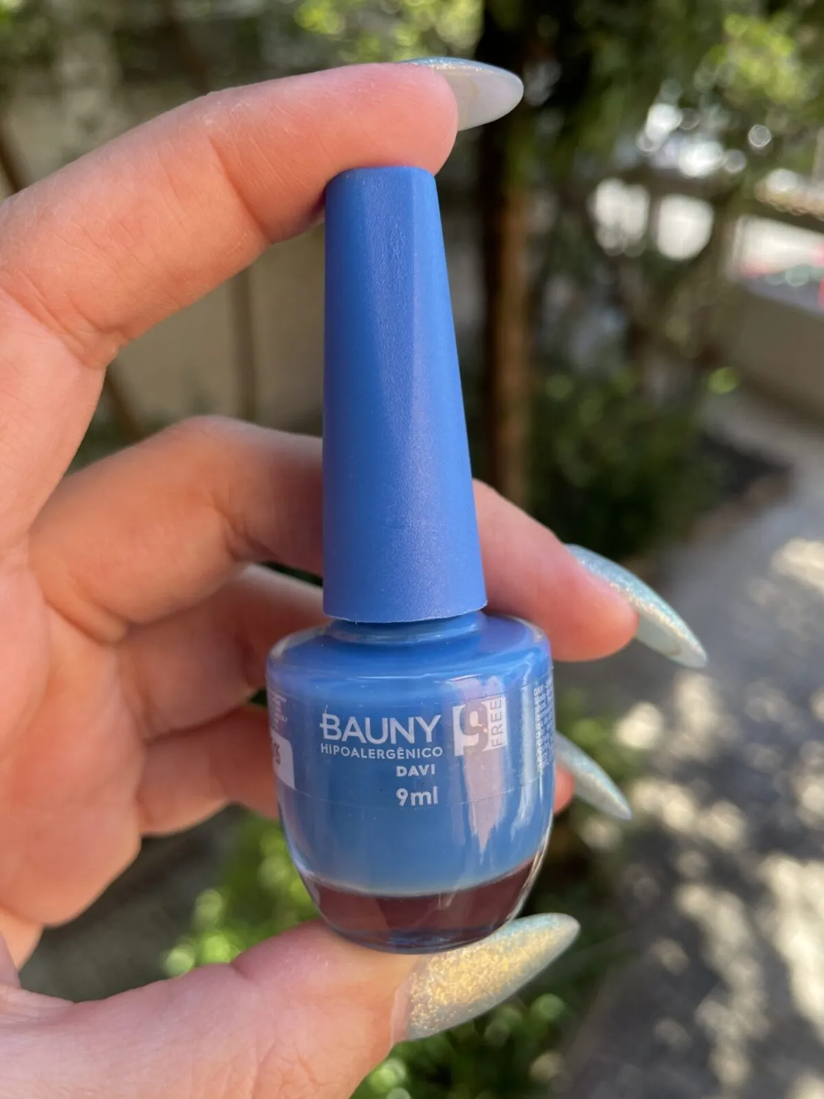 Esmalte Hipoalergênico 9Free cor Davi - Bauny