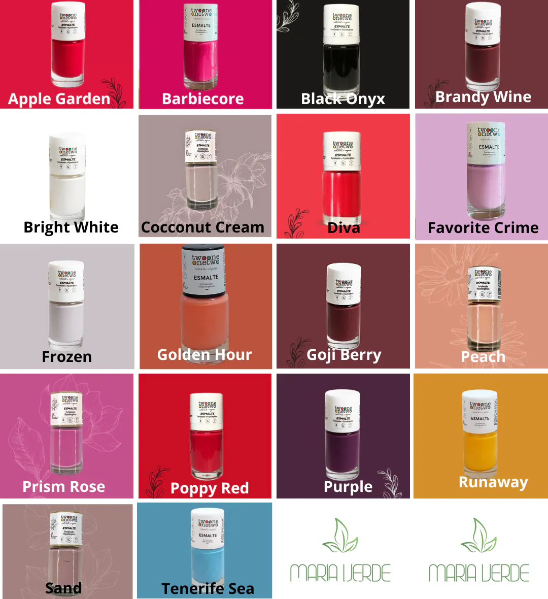 Kit Fortalecedor Twoone Onetwo: 4 Esmaltes Hipoalergênicos + Base + Top Coat - Imagem 2