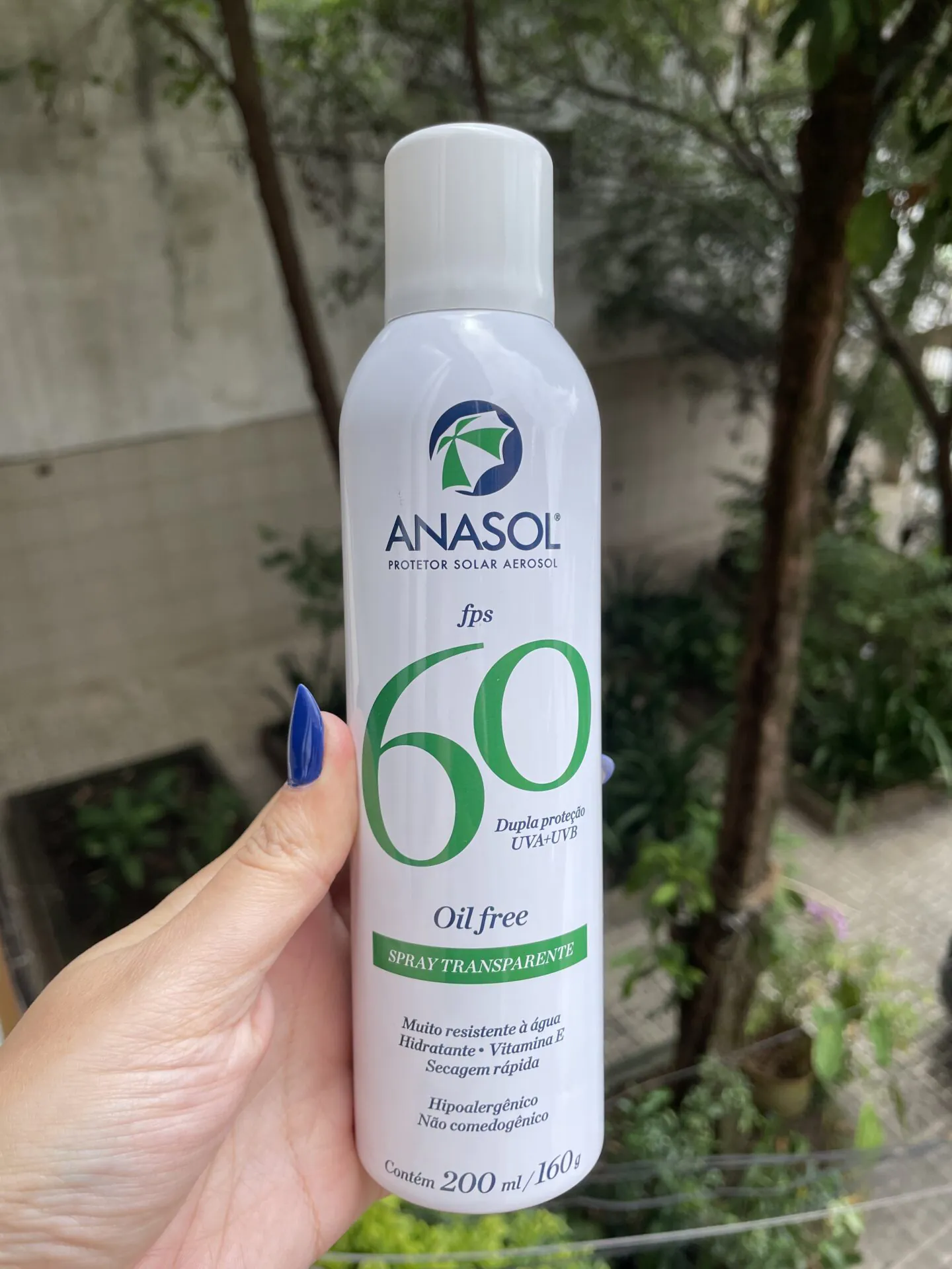 Protetor Solar Spray FPS 60 160g - Anasol