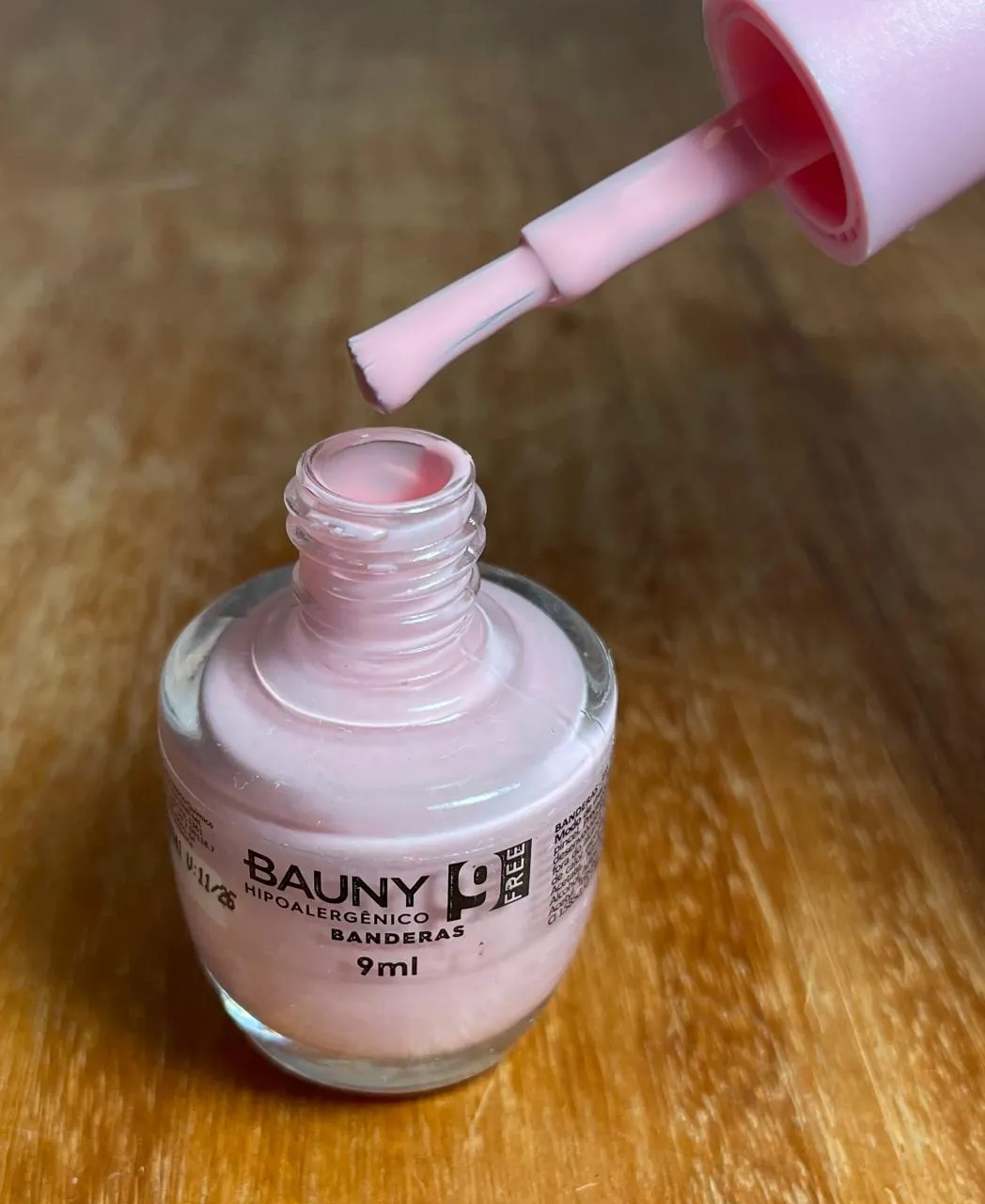 Esmalte Hipoalergênico 9Free cor Banderas - Bauny - Imagem 2