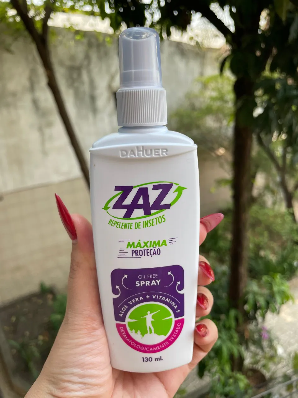 Repelente De Insetos 130ml Spray - Zaz