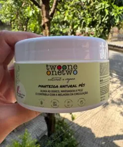 Manteiga Natural Pes Karite e Alecrim - Twoone Onetwo Natural Vegana