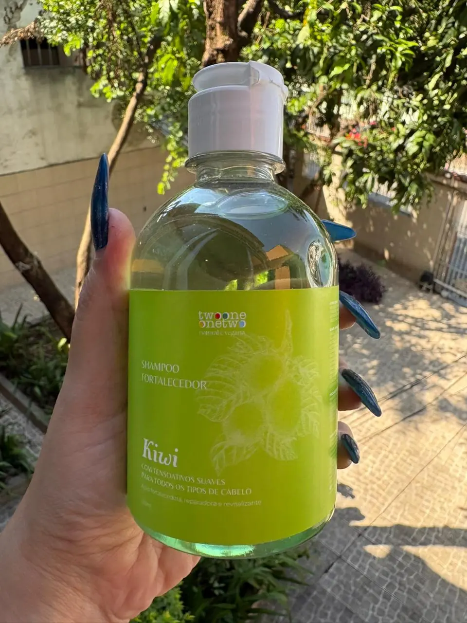 Shampoo Vegan Beauty Kiwi Fortalecedor 250g - Twoone Onetwo Natural Vegana