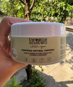 Manteiga Corporal Karite e Argan - Twoone Onetwo Natural Vegana
