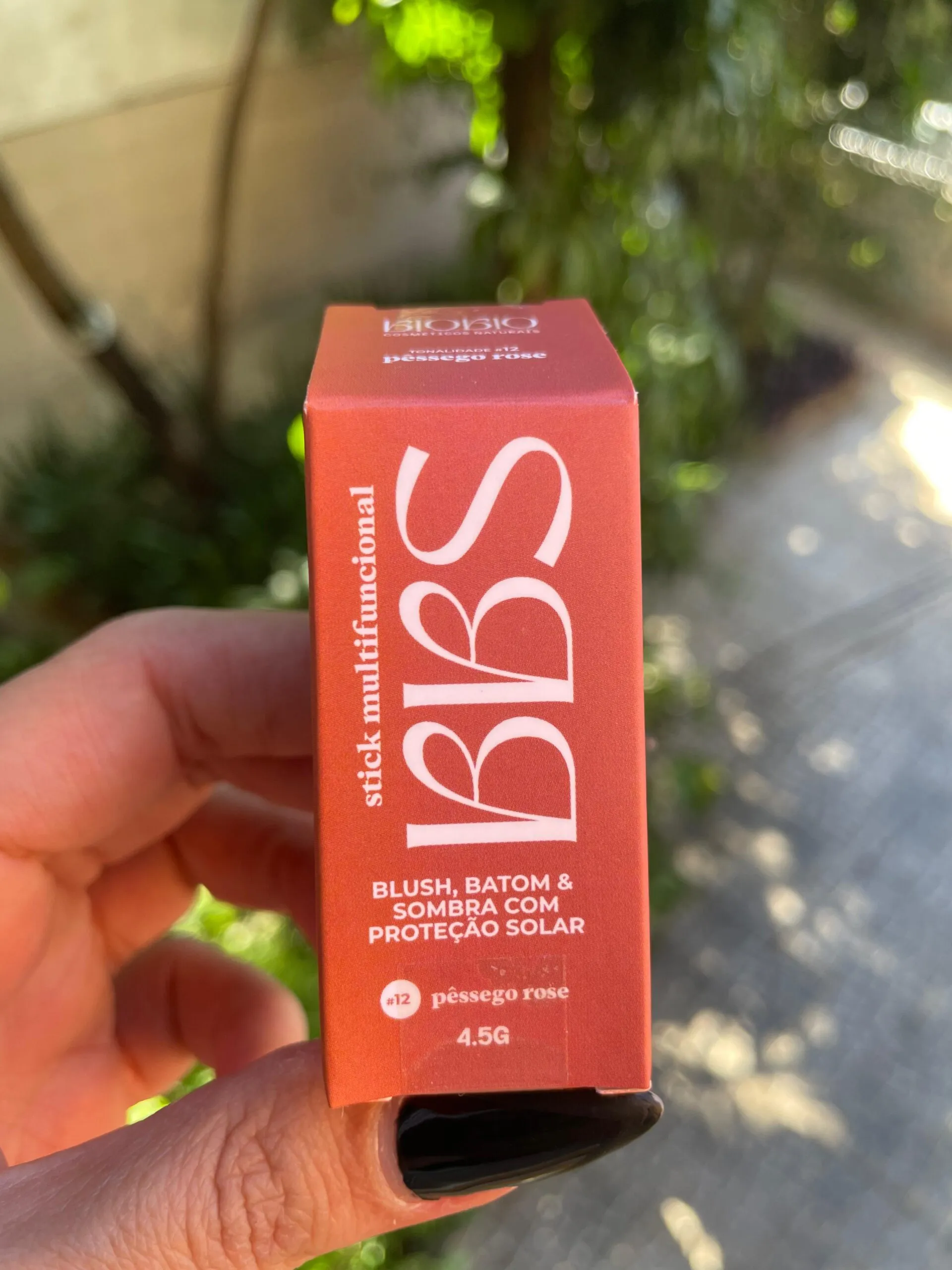 Stick Multifuncional Blush, Batom, Sombra com FPS63- BioBio