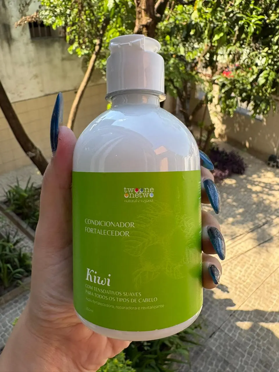 Condicionador Vegan Beauty Kiwi Fortalecedor 250g - Twoone Onetwo Natural Vegana