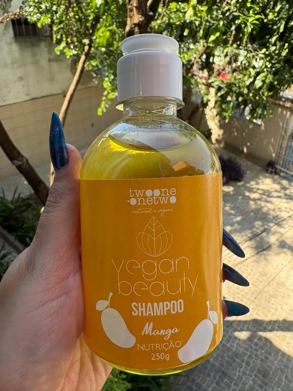 Shampoo Vegan Beauty Manga Nutrição 250ml - Twoone Onetwo Natural Vegana